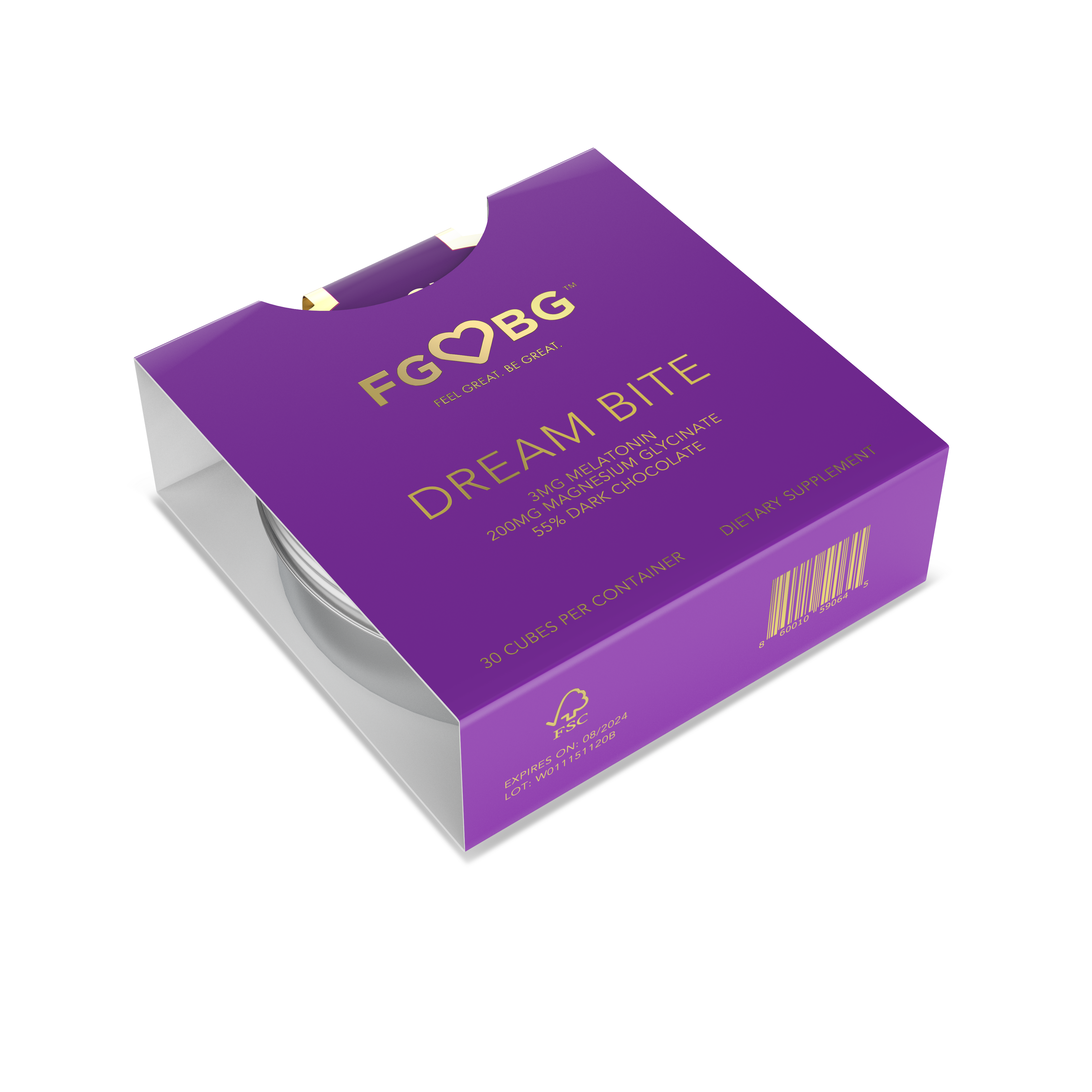 Dream Bite - Sleep Aid Chocolate Supplement