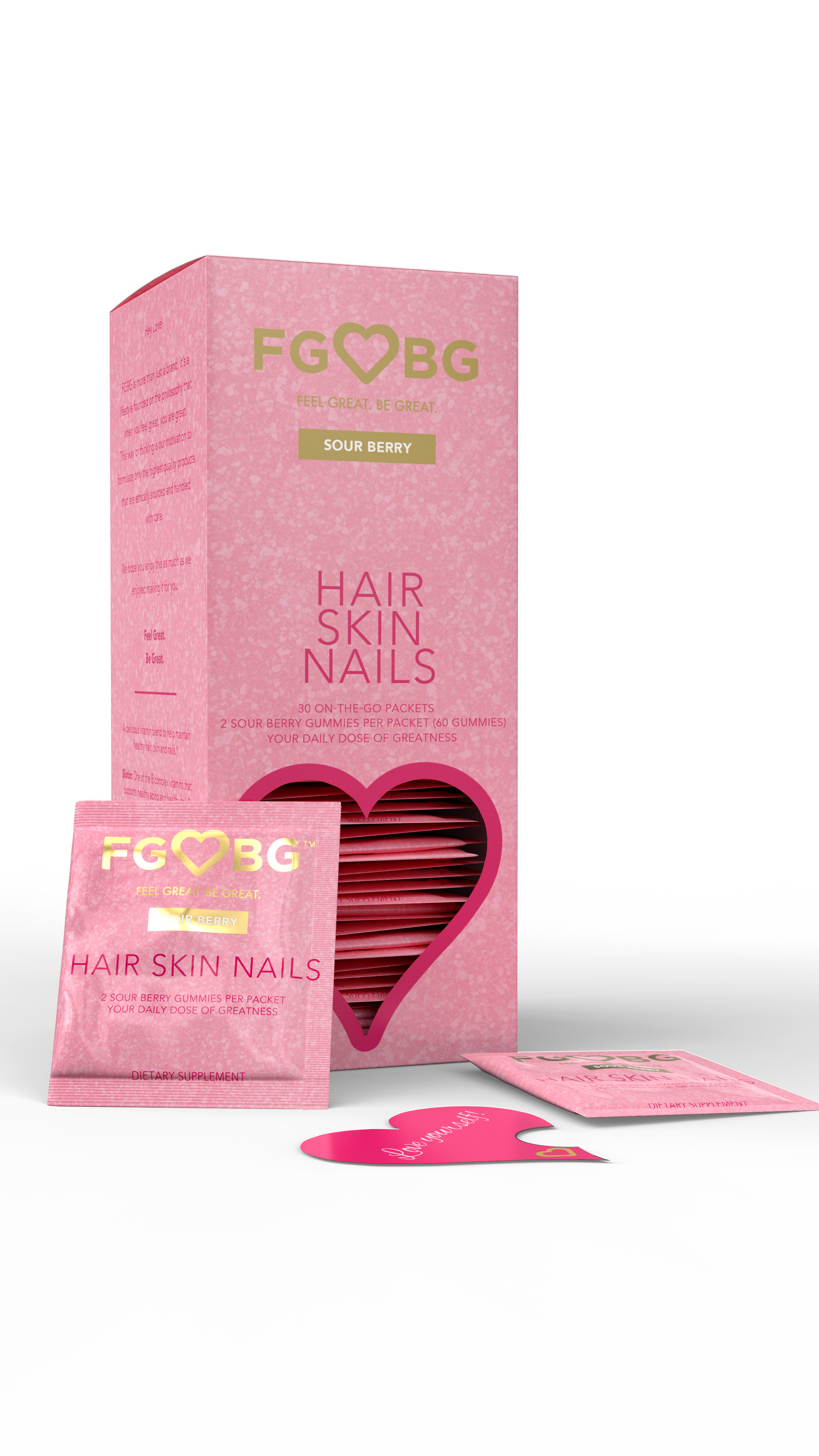 Hair, Skin & Nails SOUR Gummies | 1 Month Supply