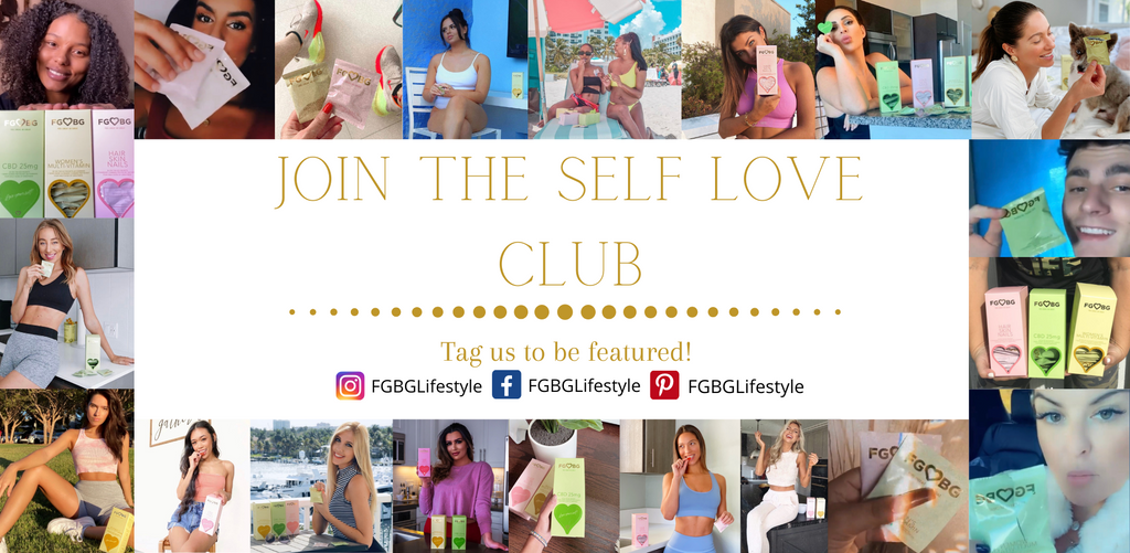 Join the self- love club! Tag us on instagram, Facebook, or pinterest to be featured! 