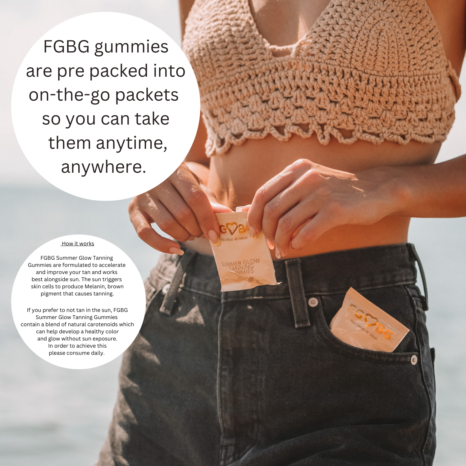 Summer Glow Tanning Gummies | 1 Month Supply