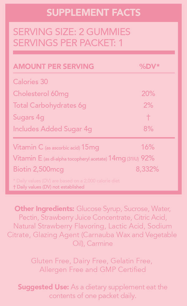 Hair, Skin & Nails Gummies | 1 Month Supply